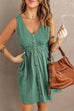 Minivestido sin mangas con botones Kelsidress en 4 colores