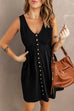 Minivestido sin mangas con botones Kelsidress en 4 colores