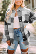 Kelsidress Camisa lisa de manga 3/4 con botones