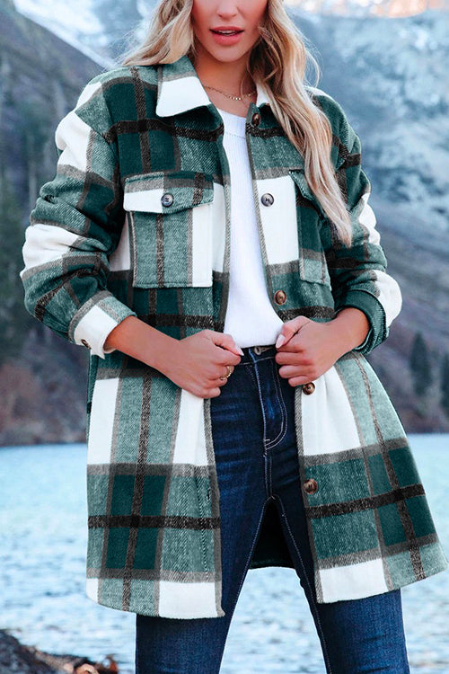 Chemise unie boutonnée à manches 3/4 Kelsidress