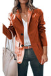 Kelsidress Camisa lisa de manga 3/4 con botones