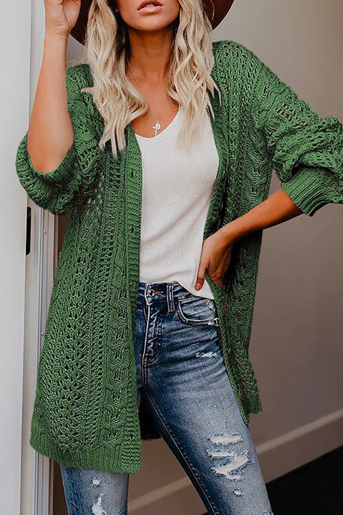 Pull cape en tricot torsadé chaud à col roulé Kelsidress