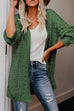 Kelsidress V Neck Button Down Hollow Out Sweater Cardigans