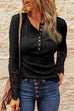 Kelsidress Lace Splice Buttons Shirt (in 3 colors)