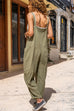 Kelsidress Buttons Tank Leggings Overalls mit Taschen