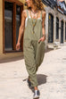 Kelsidress Buttons Tank Leggings Overalls mit Taschen