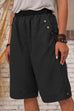 Kelsidress Pantaloncini casual in cotone e lino con tasche