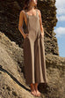 Kelsidress Tank-Overall mit weitem Bein und Taschen