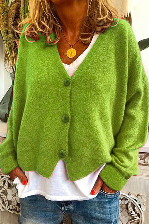 Kelsidress Maglione a mantello caldo lavorato a maglia a collo alto a collo alto