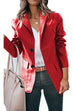 Kelsidress Lapel Button Down PU Leather Cardigans