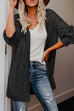Kelsidress V Neck Button Down Hollow Out Sweater Cardigans