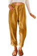 Kelsidress High Waist Corduroy Pants with Pockets