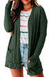 Kelsidress Open Front Sweater Cardigans with Pockets