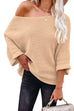 Kelsidress Autumn Feel Batwing Sleeve Knit Sweater